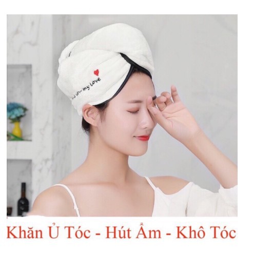 Khăn lau tóc, Khăn cuốn tóc siêu nhanh khô..