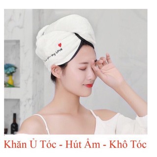 Khăn lau tóc, Khăn cuốn tóc siêu nhanh khô..