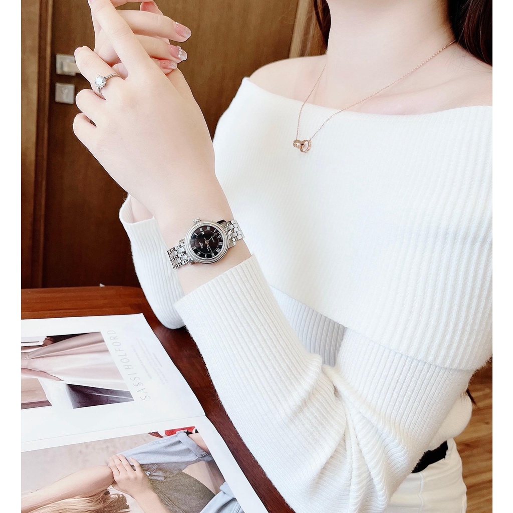 Đồng hồ nữ dây thép Tissot Automatic T097.007.11.053.00