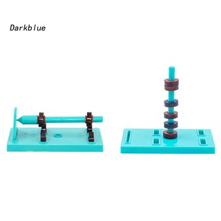 DKBL_Children Science Bar Ring Horseshoe Compass Magnet Car Kit Experiment Tools