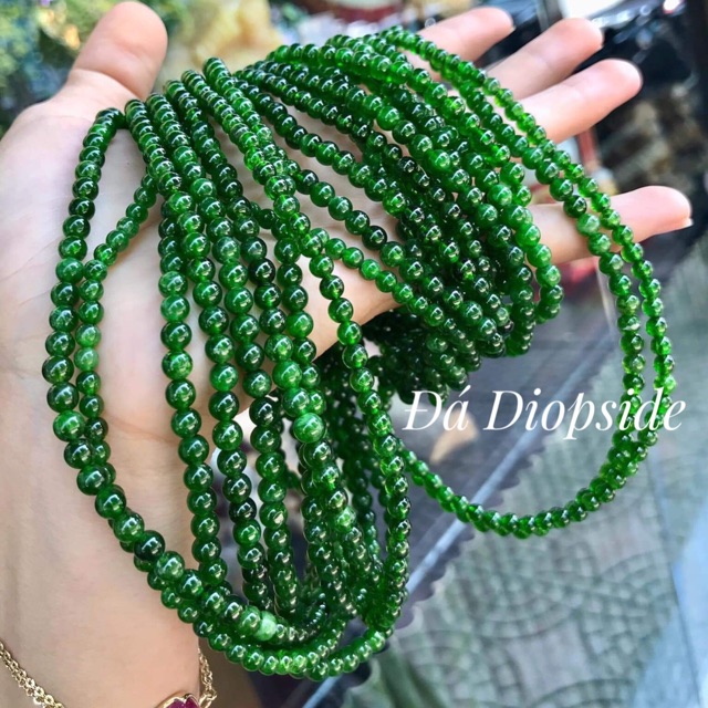 Vòng quấn 3 hạt nhỏ 6mm