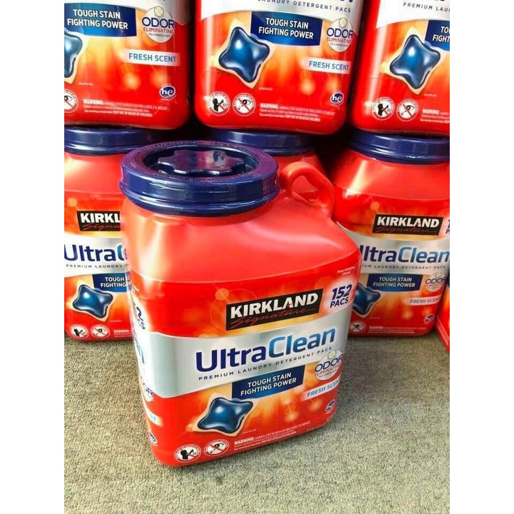 Viên Giặt Kirkland Signature Ultra Clean 152 Viên