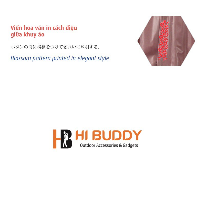 Áo Mưa Rando Bosur | Che Mưa Linh Hoạt | hibushop