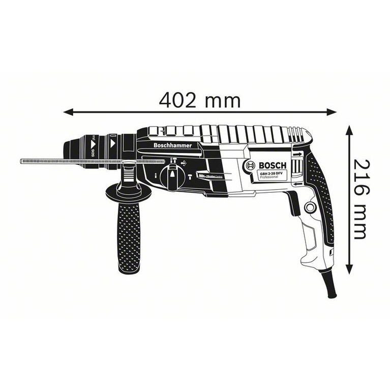 Máy khoan bê tông Bosch GBH 2-28 DFV