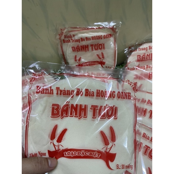 Bánh tráng bò bía tươi cuốn chả giò/ Bánh tráng bò bía mềm dễ cuốn chả giò giòn rụm không hút dầu