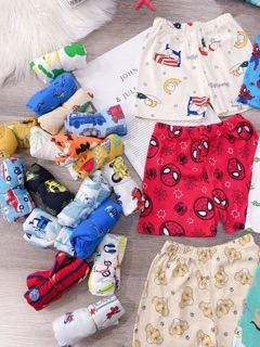 Set 10 quần đùi bé trai/gái