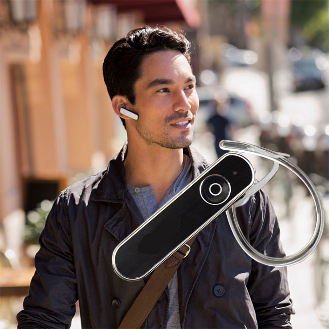 Tai Nghe Không Dây Bluetooth Music Wireless Headset - Đen