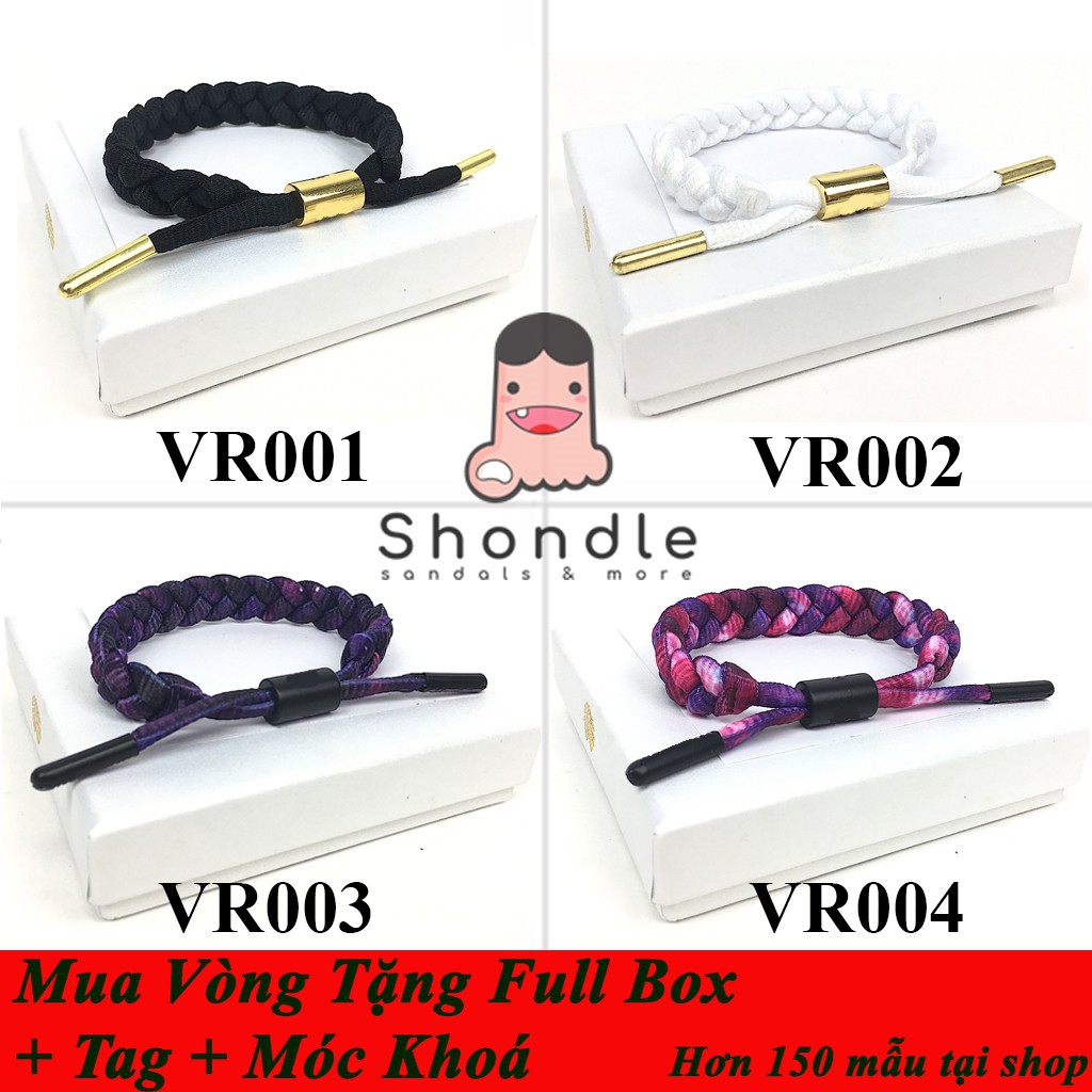 Vòng Tay Shondle 20 mẫu Classic thời trang nam nữ, Tặng Móc Khoá + Box Cao Cấp