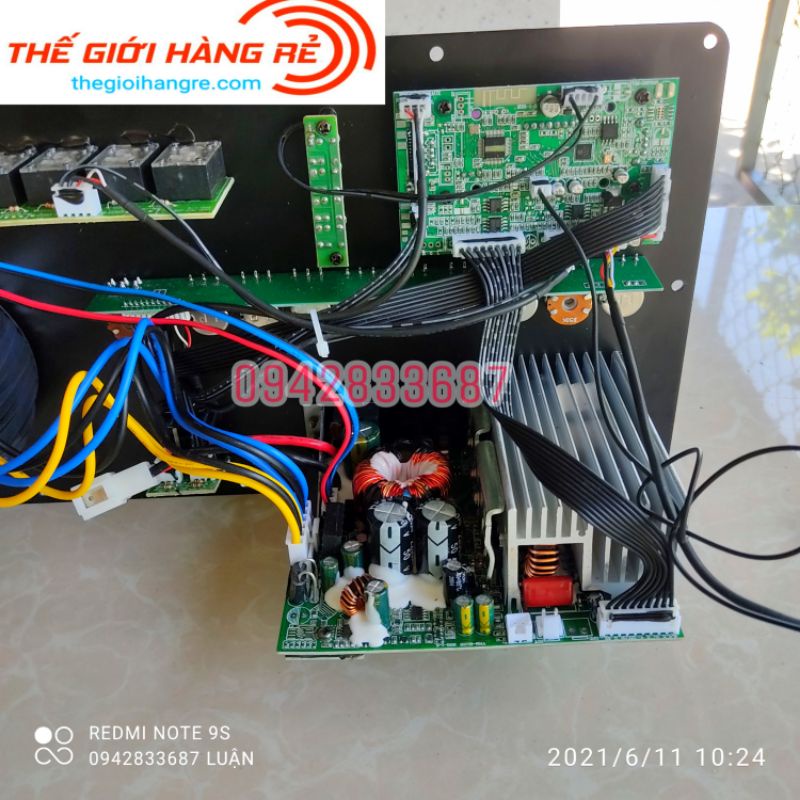 Mạch Loa Kéo 40 Đôi Reverb DSP Chống Hú Nguồn Xuyến 150B 19x38