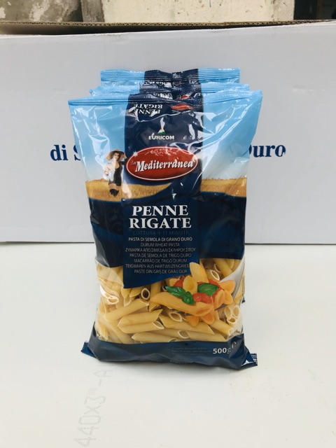 Mỳ Penne Rigate - Mỳ ống vát - mỳ spaghety - Mỳ Ý
