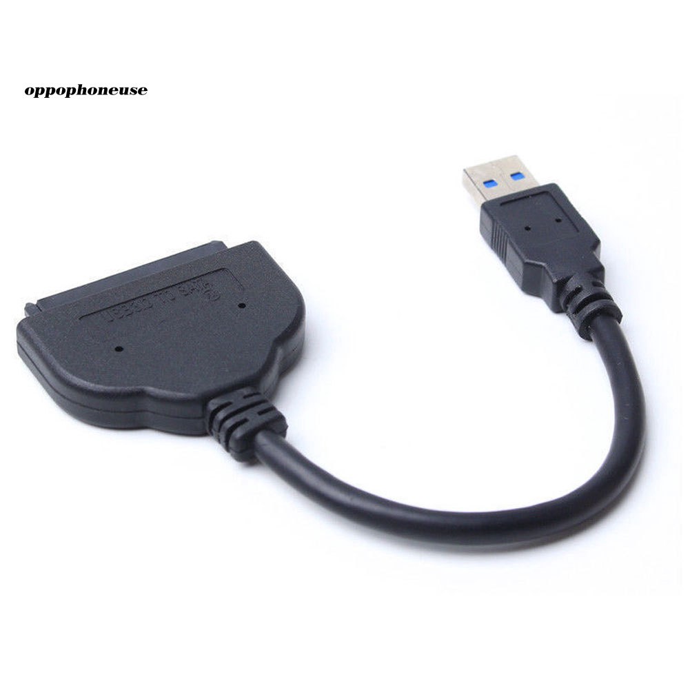 【OPHE】USB 3.0 to SATA 7 + 15 Pin Adapter Cable for 2.5 Inch HDD Laptop Hard Disk Drive