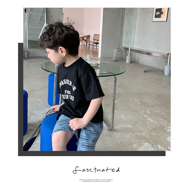 Áo thun tay lỡ unisex hàn quốc SWAGGER JR cho bé ,Samyy_vn