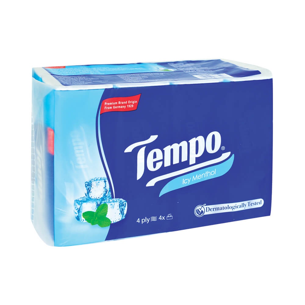 Khăn giấy lau mặt bỏ túi Tempo chất liệu an toàn mềm mịn dai hơn không gây kích ứng thương hiệu hàng đầu từ Đức Angola
