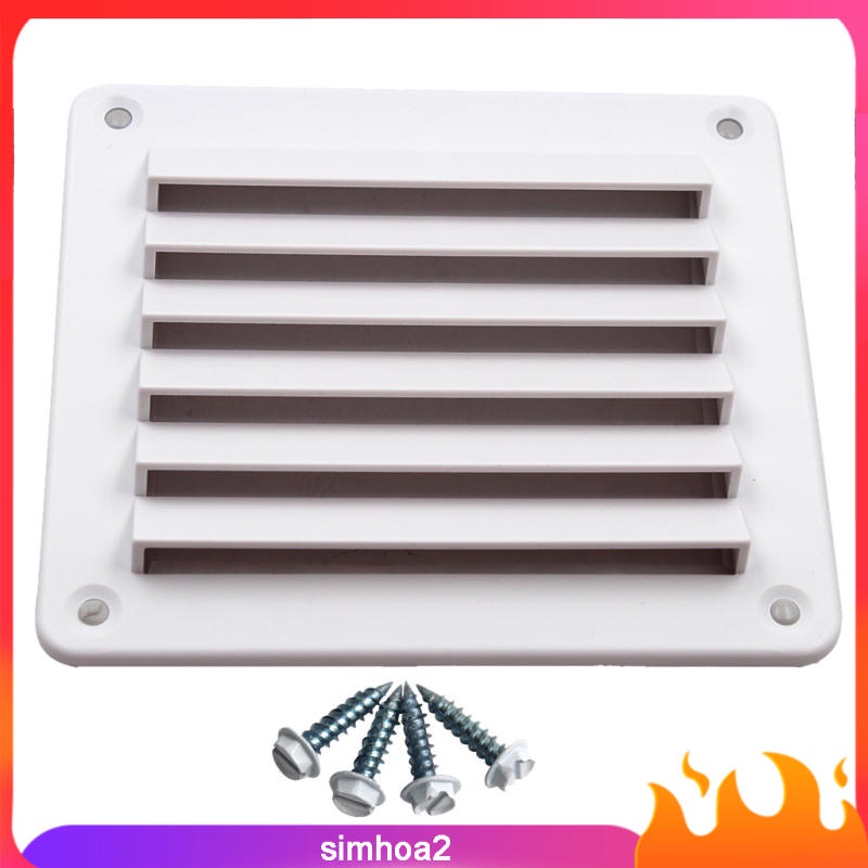 Phụ kiện thông gió hình chữ nhật bằng nhựa ABS cho thuyền RV Marine - 140mm x 125mm | BigBuy360 - bigbuy360.vn