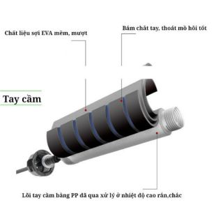 Dây nhảy loại có gắn tạ