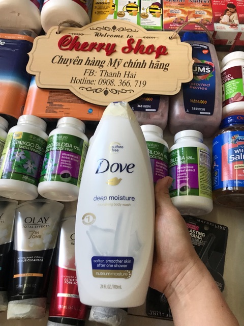 Sữa tắm dove 709ml của Mỹ