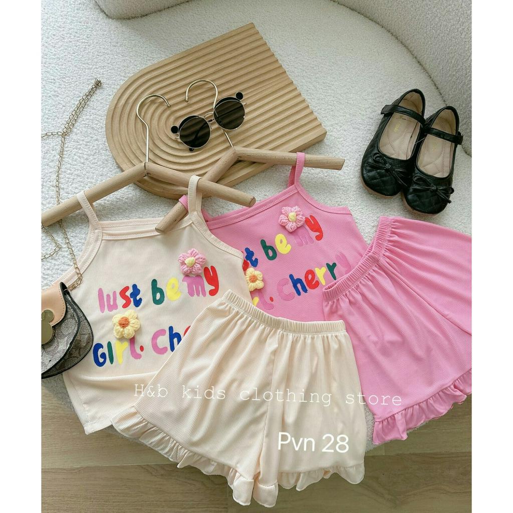 Bộ 2 dây tăm lạnh siêu cute cho bé gái.