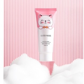 Sữa rửa mặt mèo nơ hồng LoufMiss 100ml