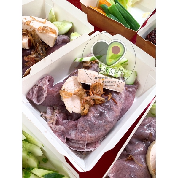 Bột bánh cuốn gạo lứt