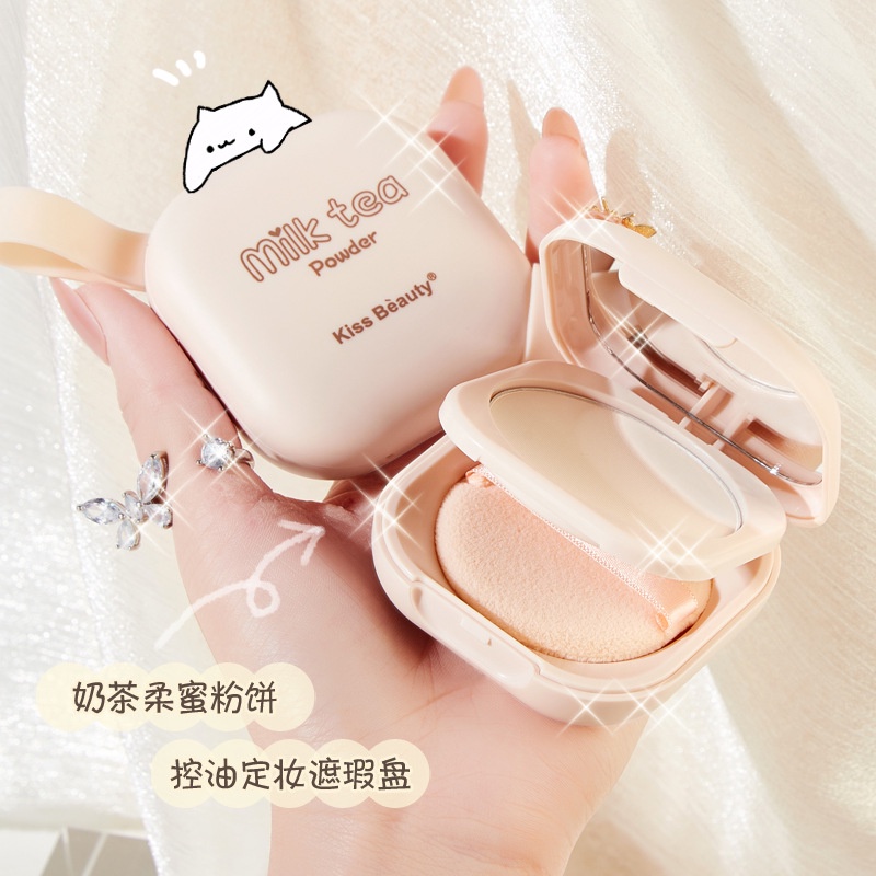 Phấn phủ Kiss Beauty, phấn phủ kiềm dầu nội địa trung F25 - Sammi Beauty