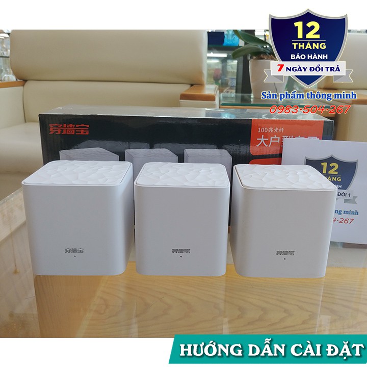 Logo NOVA - Bộ 3 Cục Wifi Mesh không dây Tenda Nova MW3 - Phiên bản logo NOVA - Tiếng Anh | BigBuy360 - bigbuy360.vn