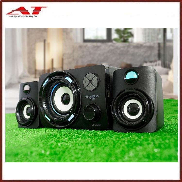 LOA SOUNDMAX 2.1 A600 CHÍNH HÃNG. ÂM THANH CỰC HAY - JL - HÀNG CHÍNH HÃNG