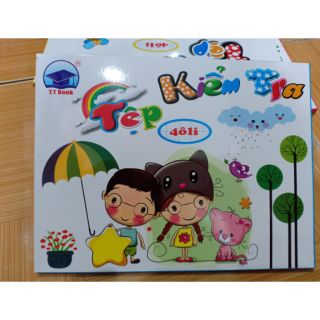 Vở kiểm tra 4 ô ly có bọc ngoài giấy đẹp ( sỉ 7k)
