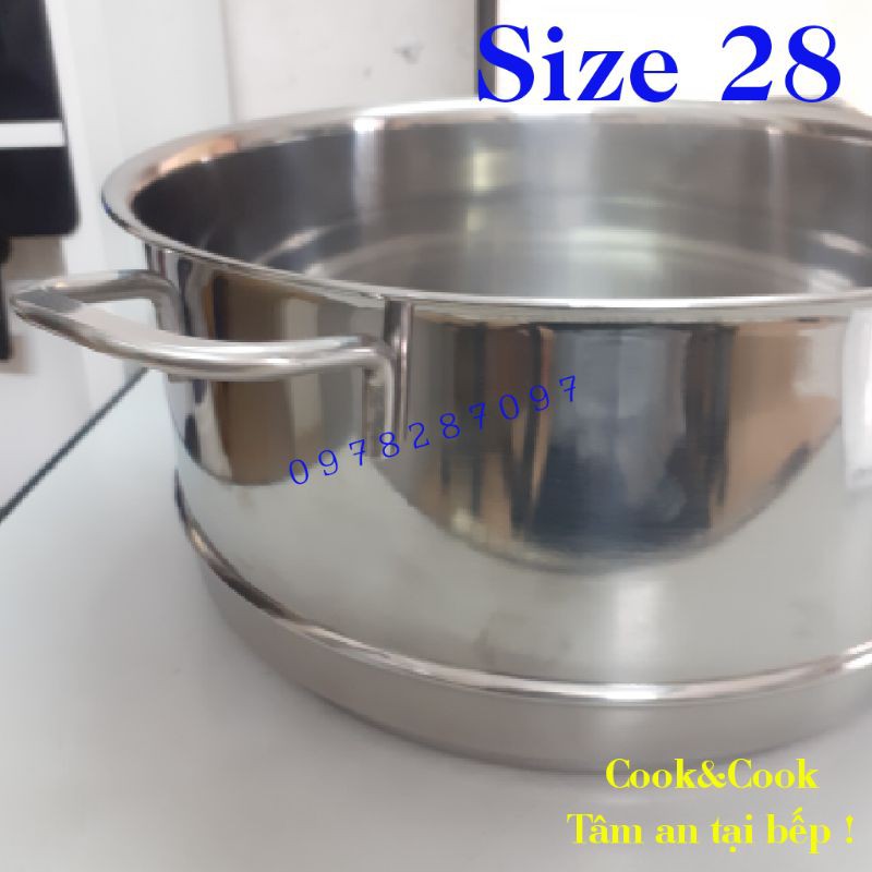 Ngăn xửng hấp inox size 28 Vietcook Đồ xôi, hấp bánh...[CHÍNH HÃNG]