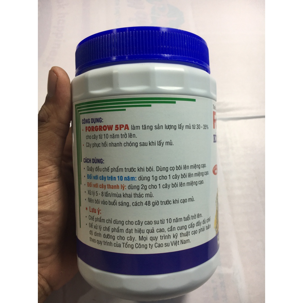 KÍCH THÍCH MỦ CAO SU FORGROW 5 PA