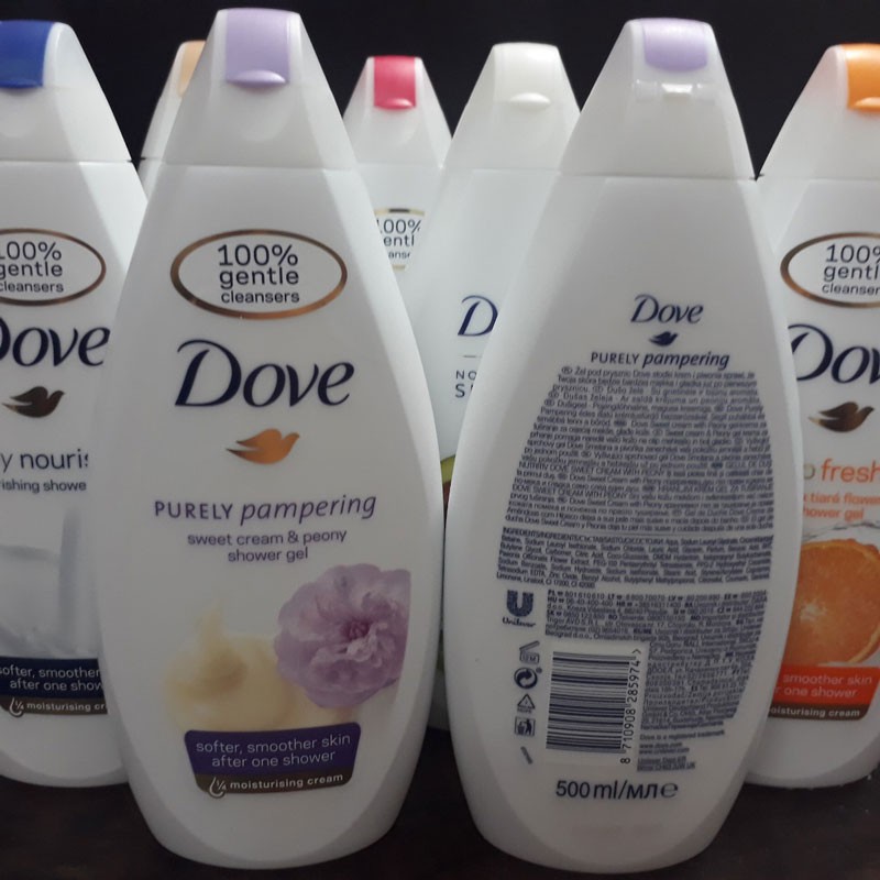Sữa tắm Dove Sweet Cream & Peony 500ml - Đức