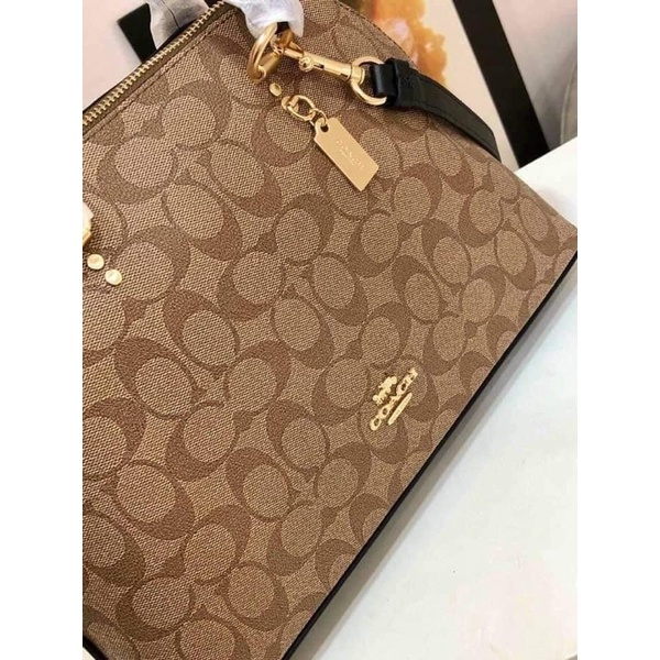 Sẵn 🔺 Túi xách nữ Coach hến canvas công sở
