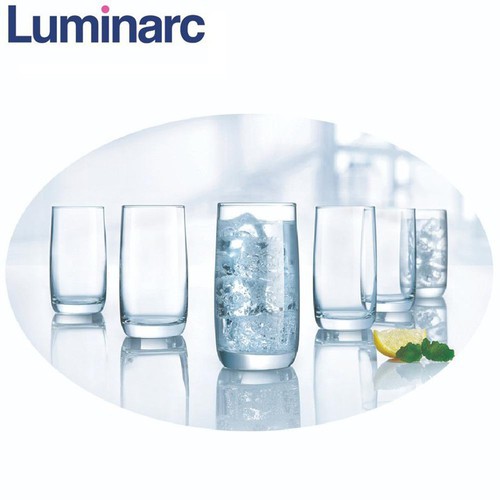Bộ 6 cốc thủy tinh trong suốt Luminarc Vigne 290ml- G2571, chất liệu cao cấp, chống xước