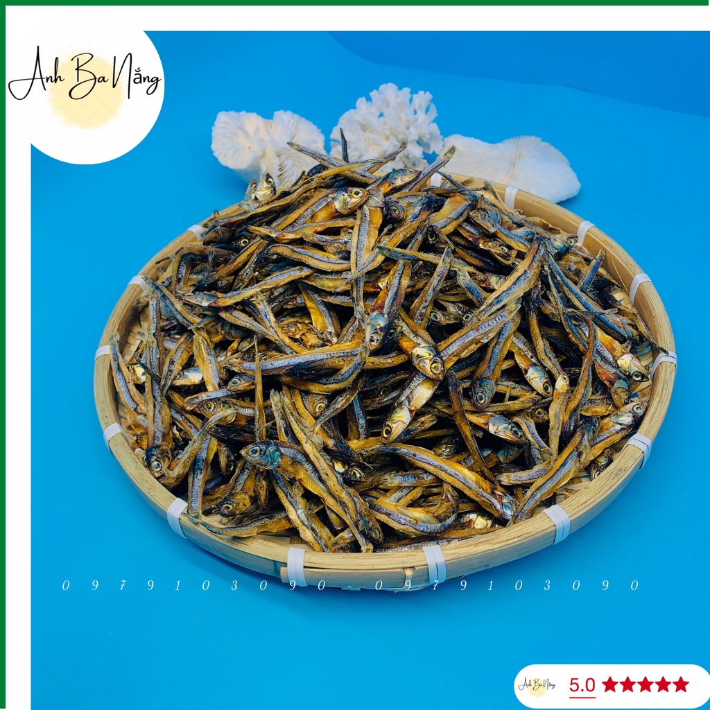 Khô Cá Cơm Biển , Khô Biển Cá Cơm Nguyên Con Nhiều Thịt Thơm Ngon Ăn là Ghiền - ANH BA NẮNG