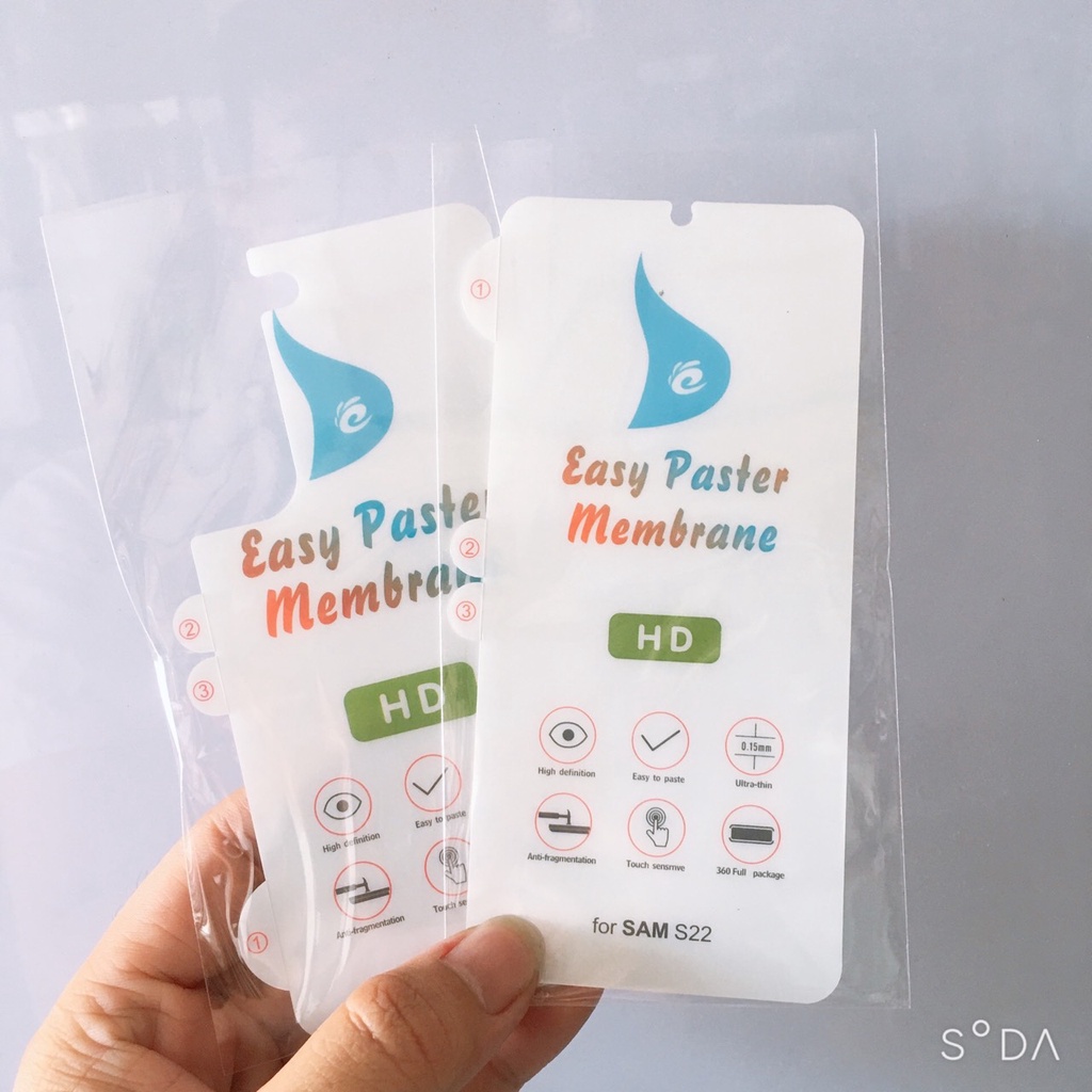 Miếng dán PPF full mặt trước,mặt sau dành cho Samsung S23/S23Plus/S23 Ultra/S22/ S22 Plus/ S22 Ultra