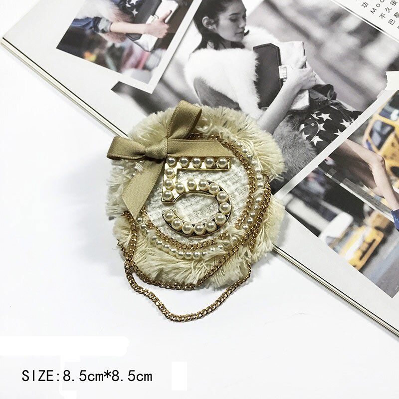 Ghim cài áo hình hoa trà đính ngọc trai giả 5 màu sang trọng