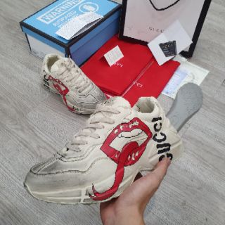 (Full box, full pk) Giày Cucci Môi bẩn chuẩn