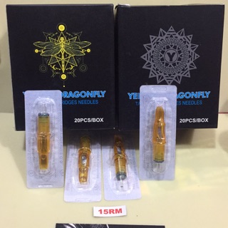 Kim Pen Ngòi vàng 15RM Yellow Dragonfly Ngang đánh bóng