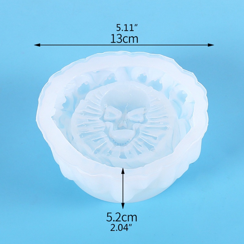 Khuôn silicone làm gạt tàn thuốc lá tạo hình đầu lâu độc đáo