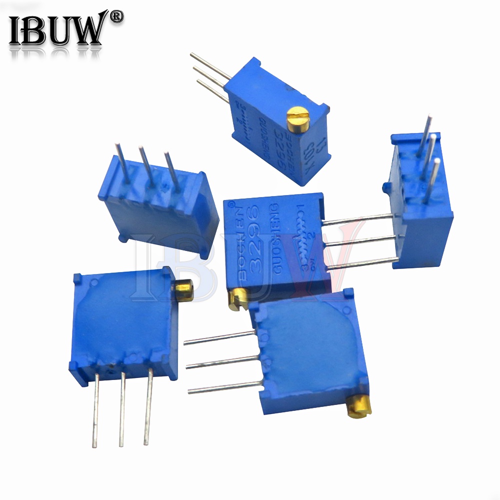 10 Chiết Áp 3296X 3296X 1K 2K 5K 10K 20K 50K 100K 200K 500K 1M ohm 100R 200R 500R Cho Máy Cắt Cỏ