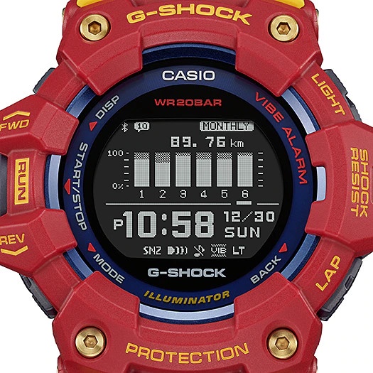 Đồng Hồ Casio Nam Dây Nhựa GSHOCK GBD-100BAR-4DR Chính Hãng