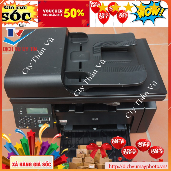 Máy in cũ HP đa chức năng 1212NF máy đẹp chất lượng có photocopy scan nhiều tời liên tục