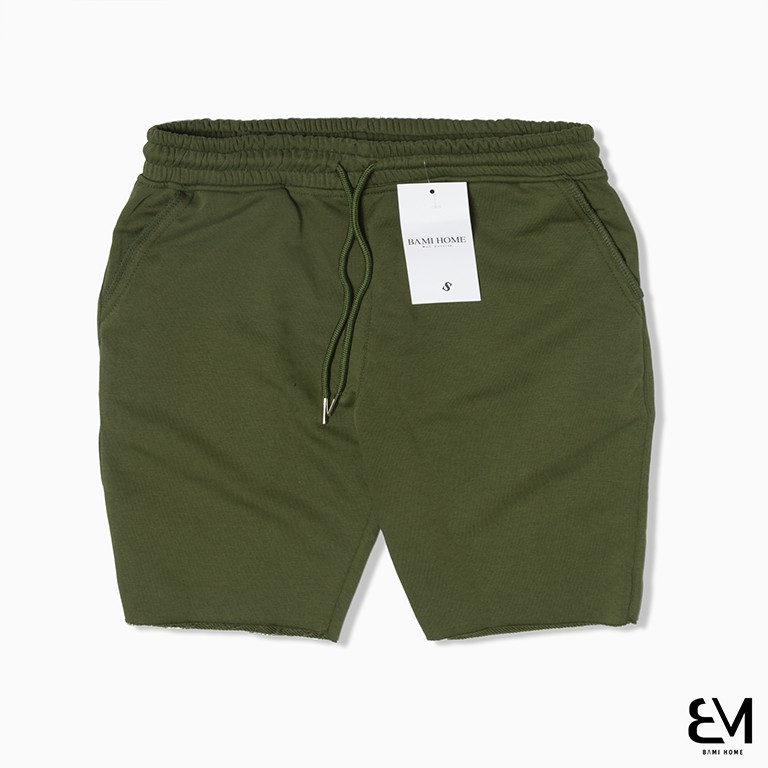 Quần short nỉ cao cấp BAMI HOME phong cách unisex dễ phối đồ QSN- 005 | BigBuy360 - bigbuy360.vn