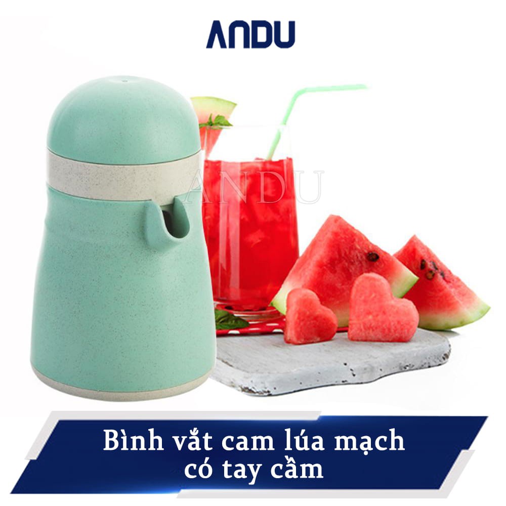 Máy Vắt Cam Lúa Mạch Máy Ép Cam Có Tay Cầm Thông Minh