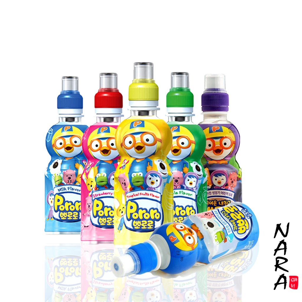 Nước trái cây Paldo Pororo chai 235ml (6 vị)