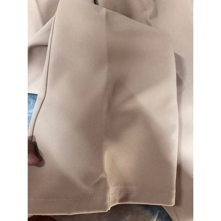 Quần Ống Loe Cạp Cao  Hách Dáng Tôn Vòng 3 Chất Vải Tuyết Mưa Siêu Đẹp Massec House GG2207