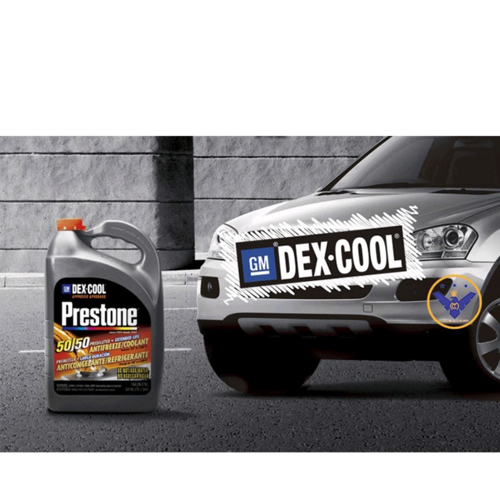 Nước Làm Mát Động Cơ Prestone - dexcool - CAM Đỏ -USA