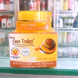 Kem Ngừa Mụn-Nám,Trắng Da 3 Tác Dụng Cao Cấp ONE TODAY Vip