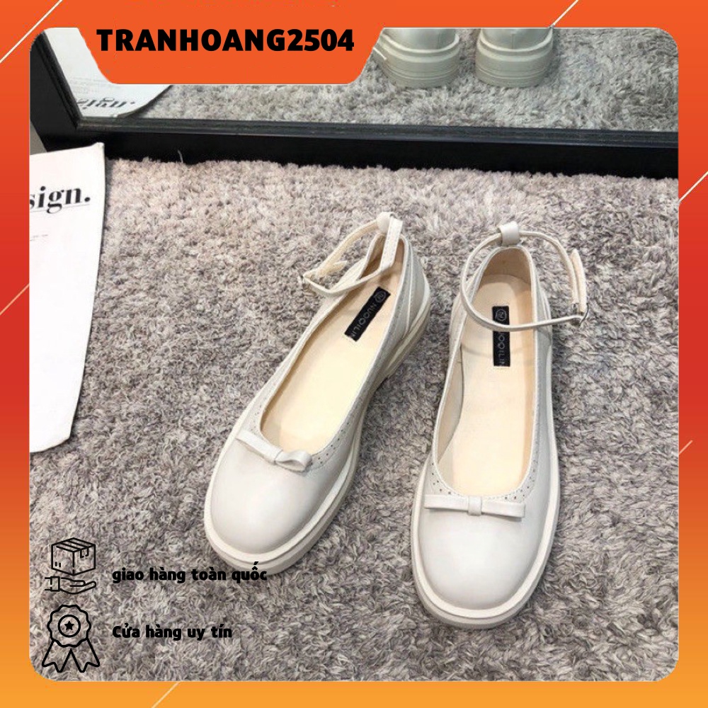 Giày búp bê marryjane nơ phong cách lolita G045