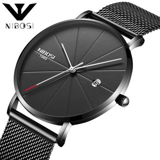 Đồng hồ nam NIBOSI 1985 dây hợp kim chất lượng cao