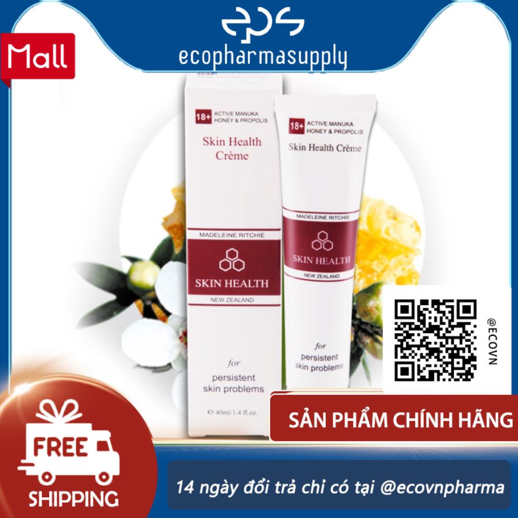 Kem Mật Ong Manuka 18+ Giảm Mụn, Mờ Thâm, Làm Dịu Da Dị Ứng Skin Health Crème (40ml)